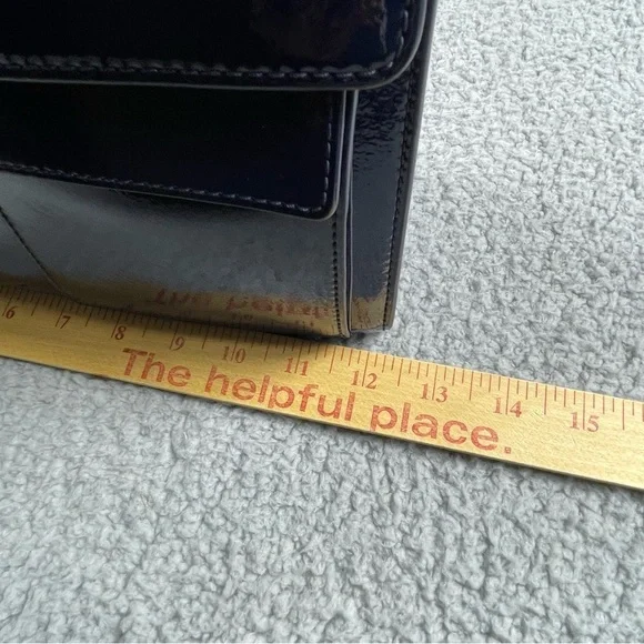 Tory Burch handbags cross body shoulder Gemini Link Patent Leather Golden Chain - Picture 11 of 16